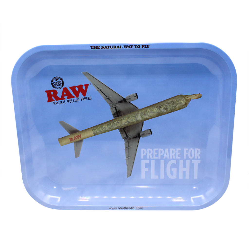 RAW Large Metal Rolling Tray (Flight)