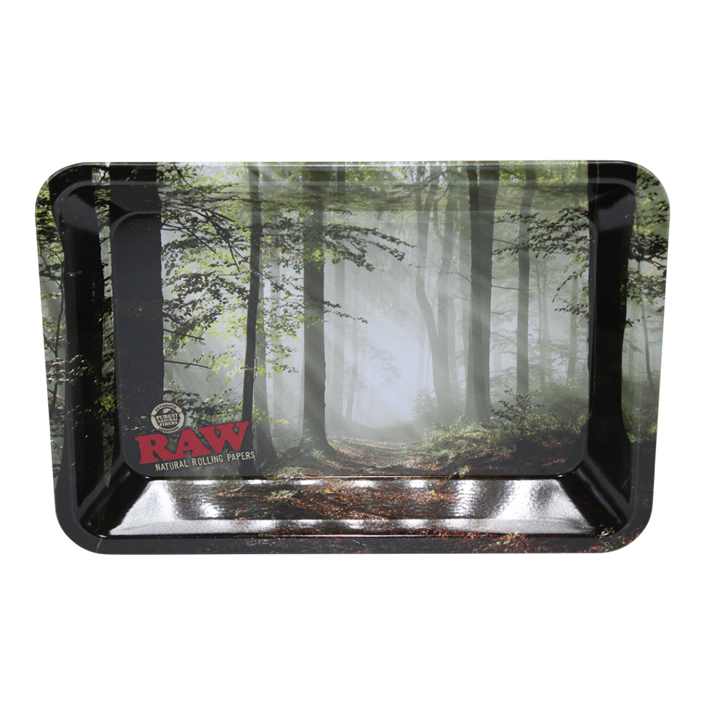 RAW Mini Metal Rolling Tray - Assorted Styles